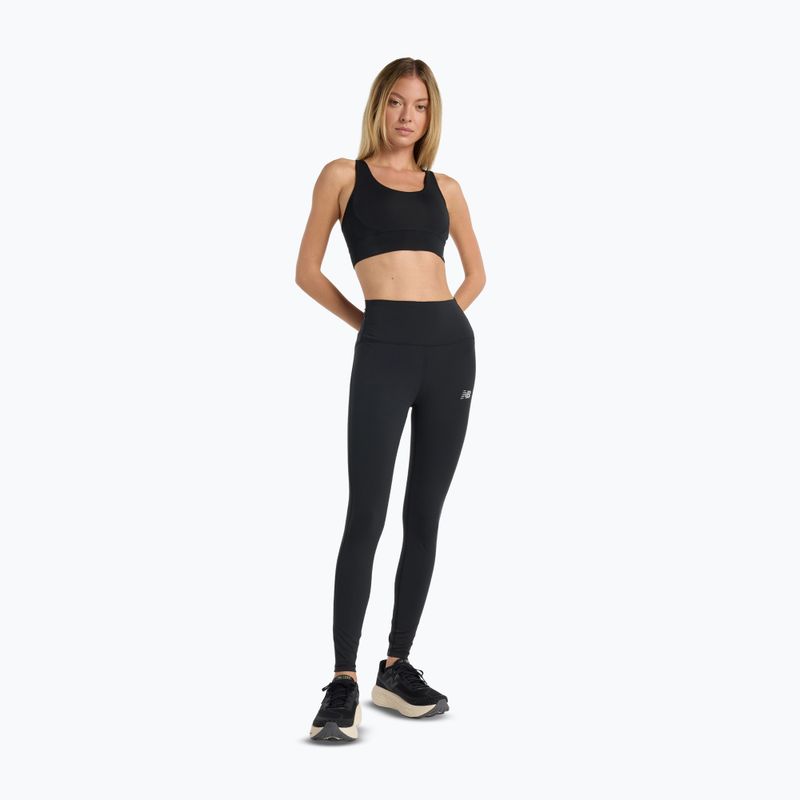 Legginsy do biegania damskie New Balance Harmony High Rise black 2