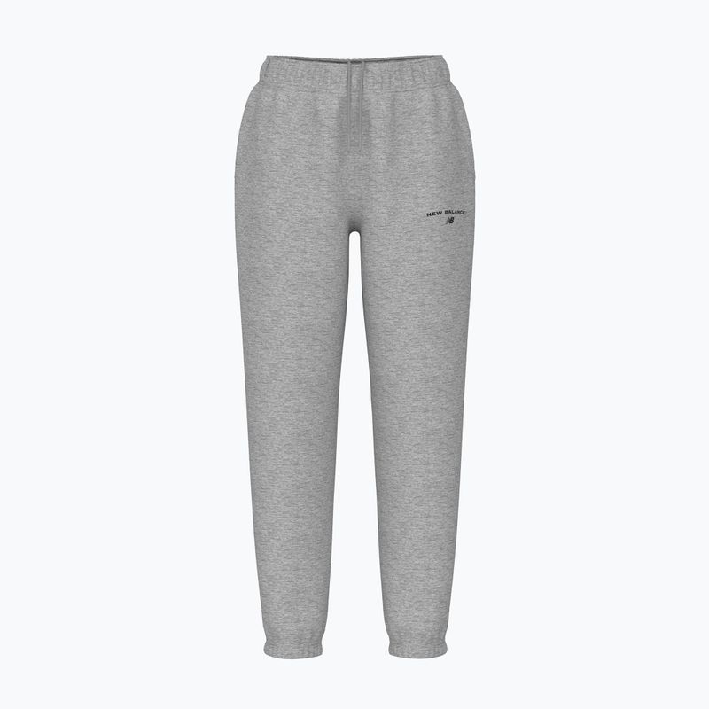 Spodnie damskie New Balance Reimagined Fleece Jogger ashheath