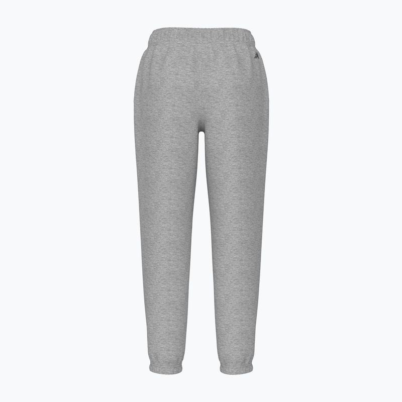 Spodnie damskie New Balance Reimagined Fleece Jogger ashheath 2