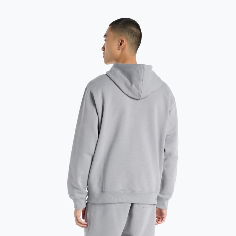 Bluza męska New Balance Reimagine Fleece Hraphic Hoody slategrey 2