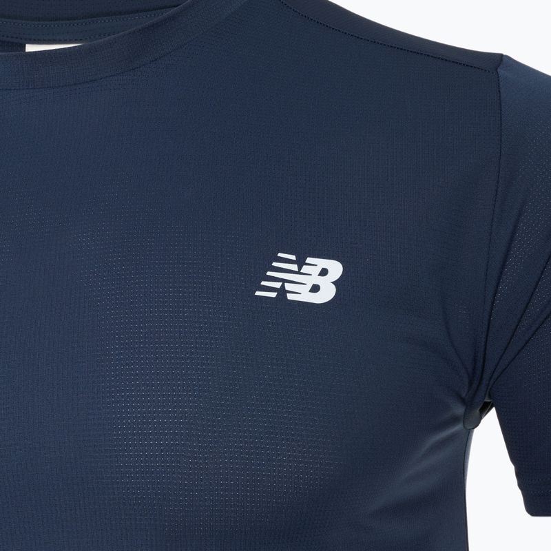 Koszulka do biegania męska New Balance Sport SS nbnavy 3