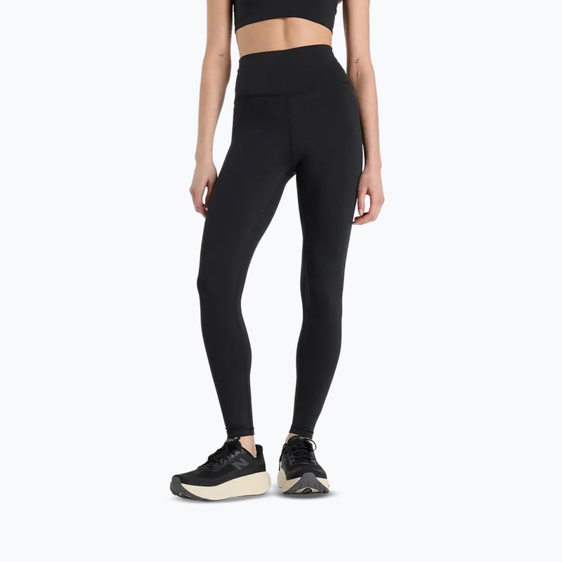 Legginsy damskie New Balance Define High Rise black/white