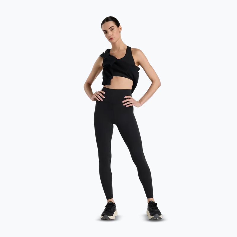 Legginsy damskie New Balance Define High Rise black/white 2