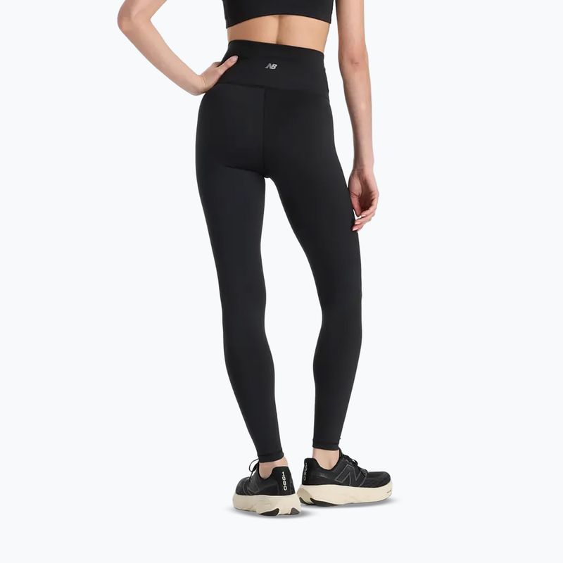 Legginsy damskie New Balance Define High Rise black/white 3