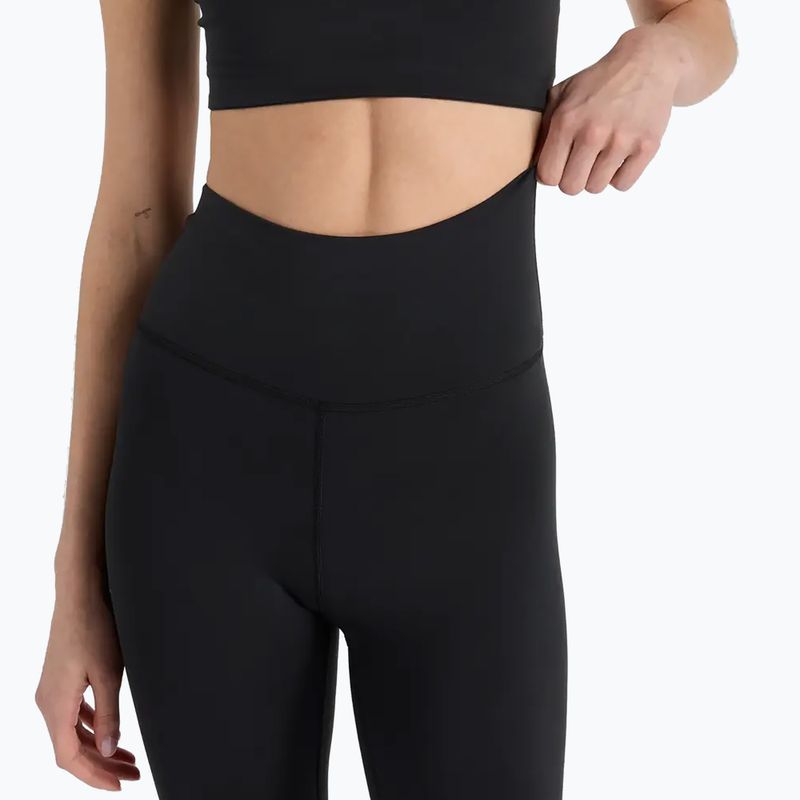 Legginsy damskie New Balance Define High Rise black/white 5