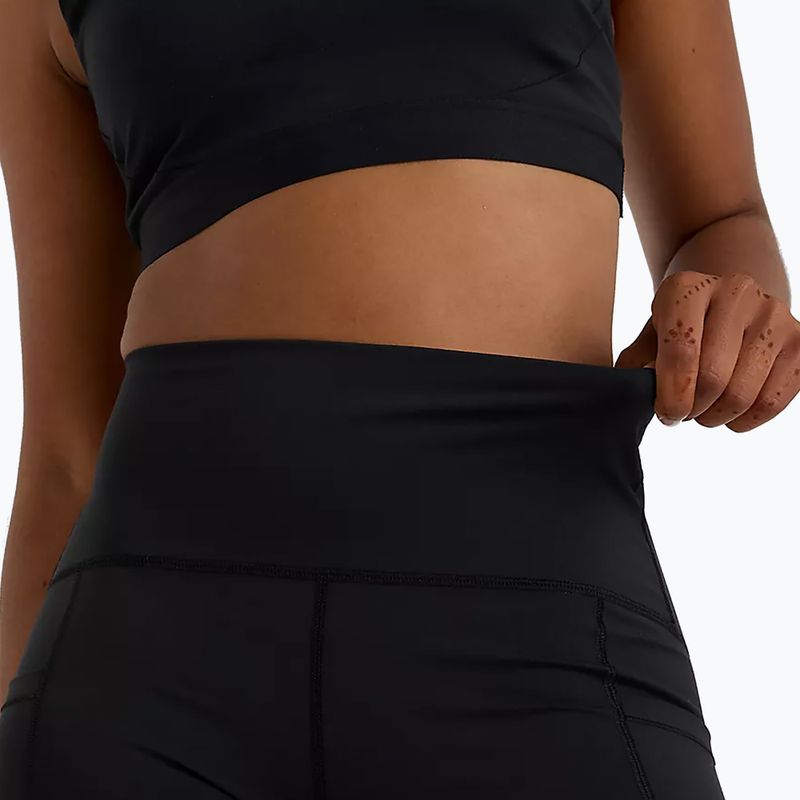 Spodenki do biegania damskie New Balance Sleek Pocket High Rise black 6