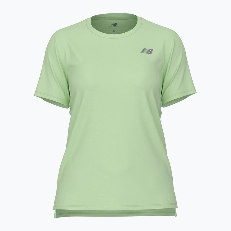 Koszulka do biegania damska New Balance Essentials SS melonwat
