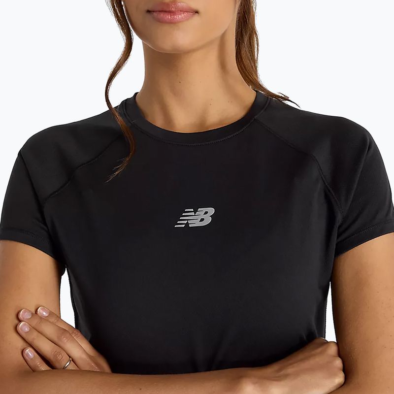 Koszulka damska New Balance Seasonal Jacquard black 4