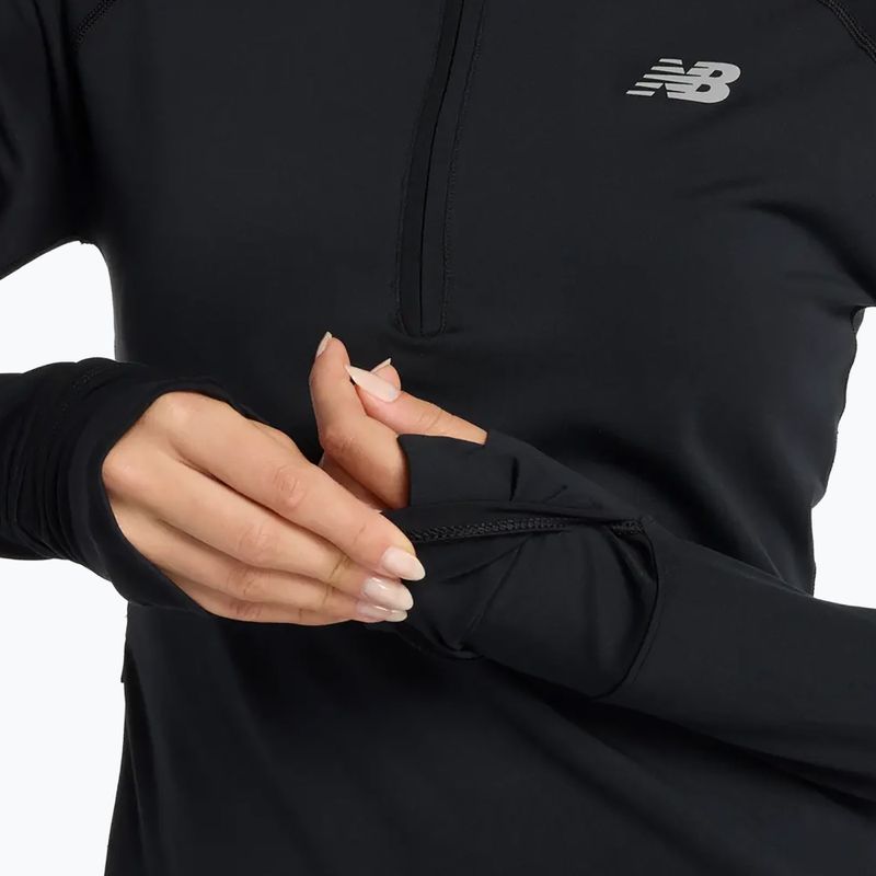 Bluza do biegania damska New Balance Harmony Half Zip black 5