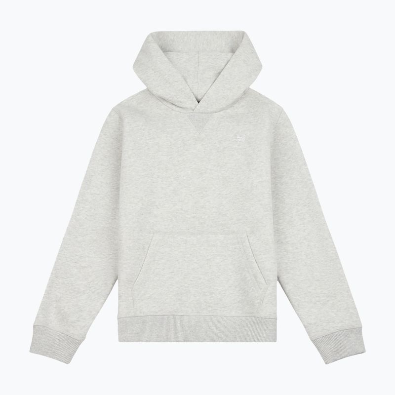 Bluza dziecięca New Balance Brush Back Small Logo Hoodie ash heather 6