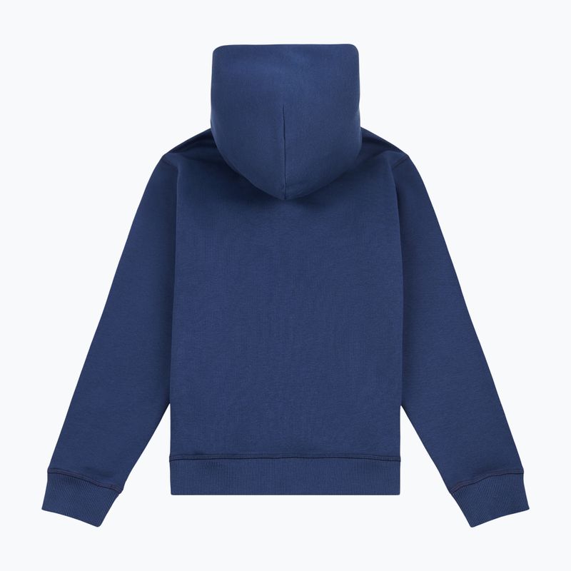 Bluza dziecięca New Balance Brush Back Small Logo Full Zip Hoodie nb navy 2