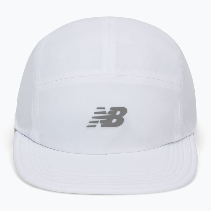 Czapka z daszkiem New Balance 6 Panel Performance V 2.0 white 2