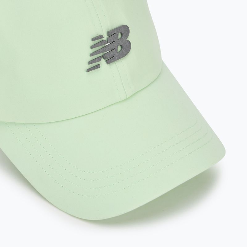 Czapka z daszkiem New Balance 5 Panel Performance V 2.0 melonwat 3