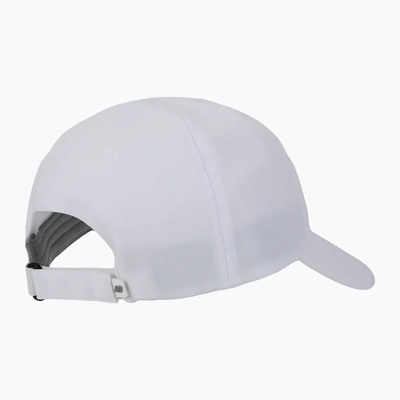 Czapka z daszkiem New Balance 5 Panel Performance V 2.0 white 2