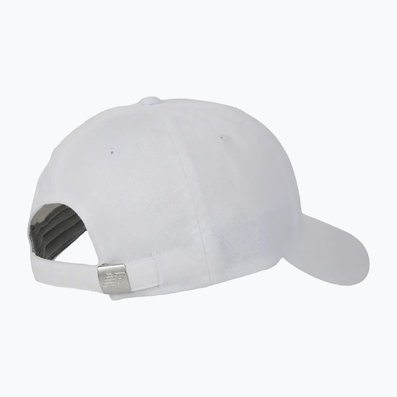 Czapka z daszkiem New Balance 6 Panel Classic V 2.0 white 2