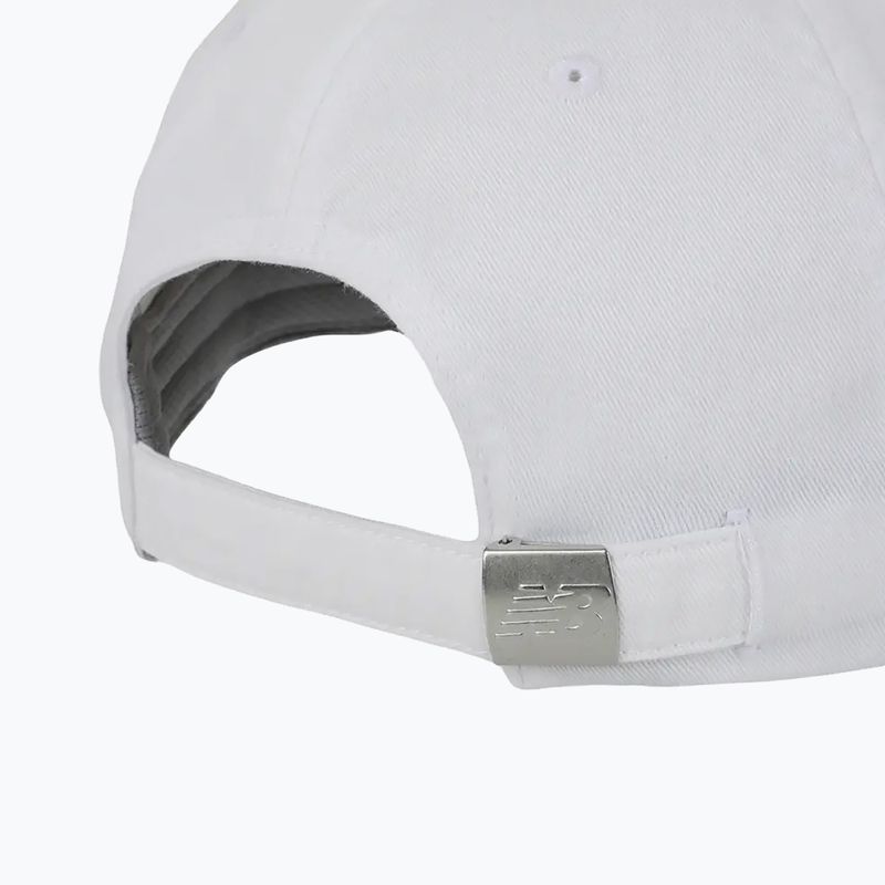 Czapka z daszkiem New Balance 6 Panel Classic V 2.0 white 3