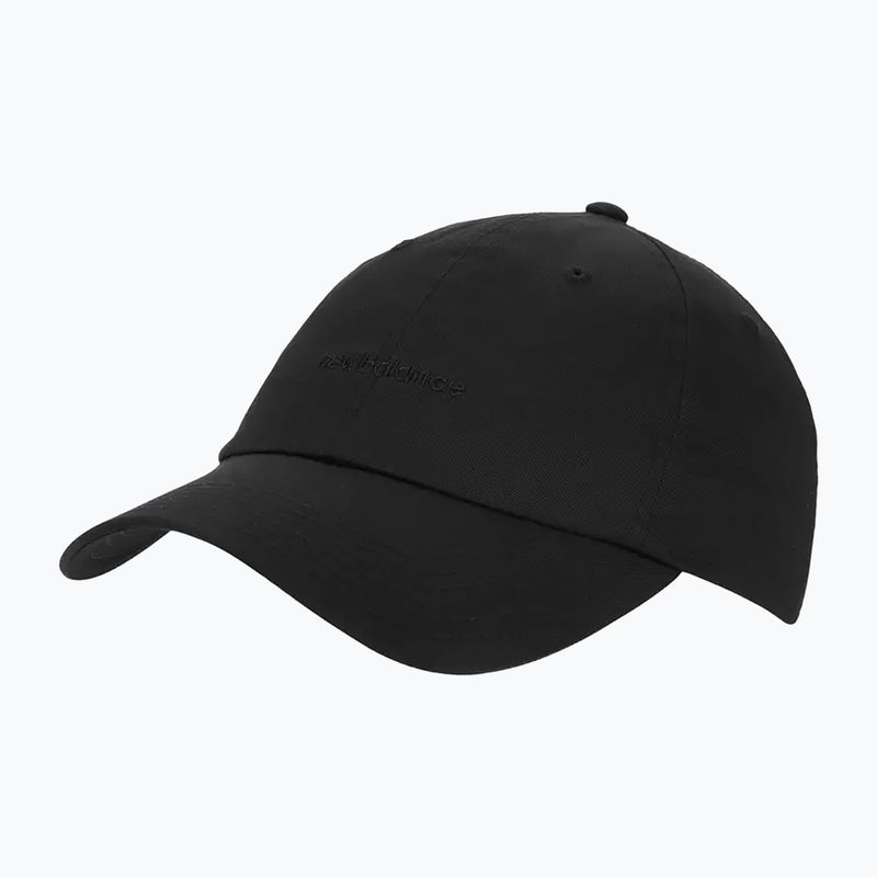 Czapka z daszkiem damska New Balance 6 Panel Linear Logo black