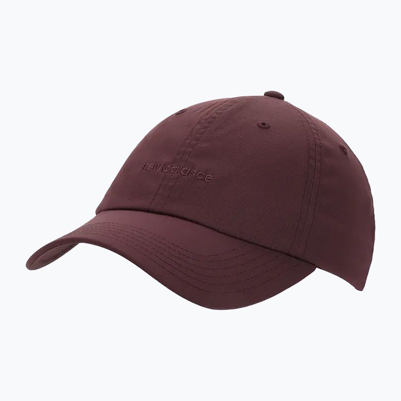 Czapka z daszkiem damska New Balance 6 Panel Linear Logo fadedplu