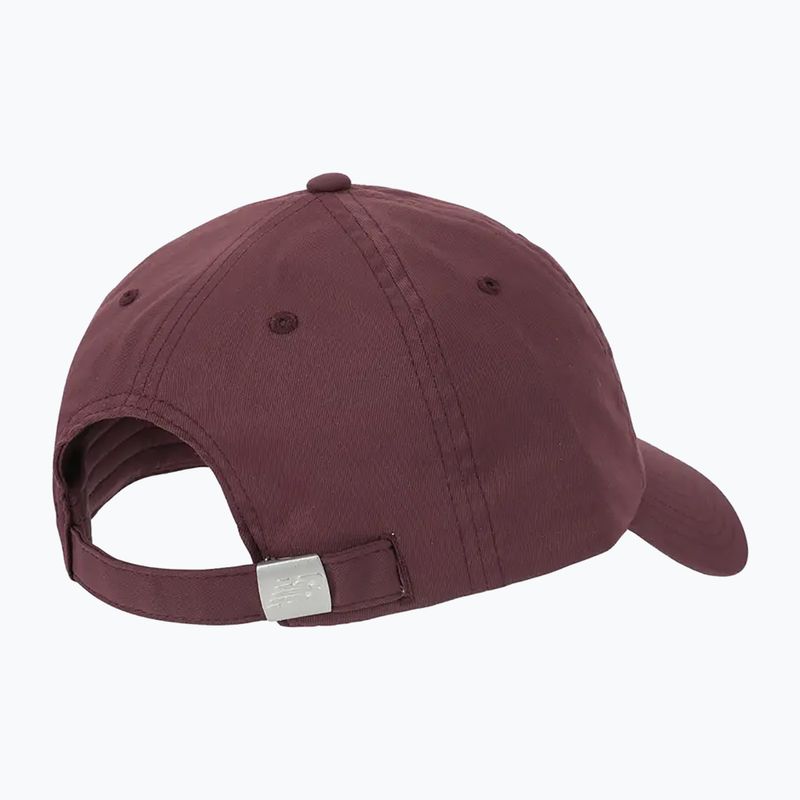Czapka z daszkiem damska New Balance 6 Panel Linear Logo fadedplu 2