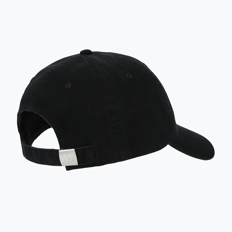 Czapka z daszkiem New Balance 6 Panel Patch Logo black 2