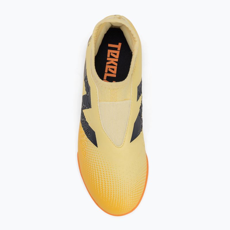 Buty piłkarskie dziecięce New Balance Tekela Magique V4+ Jr TF beige 5