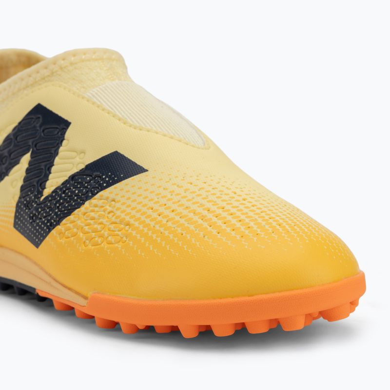 Buty piłkarskie dziecięce New Balance Tekela Magique V4+ Jr TF beige 7