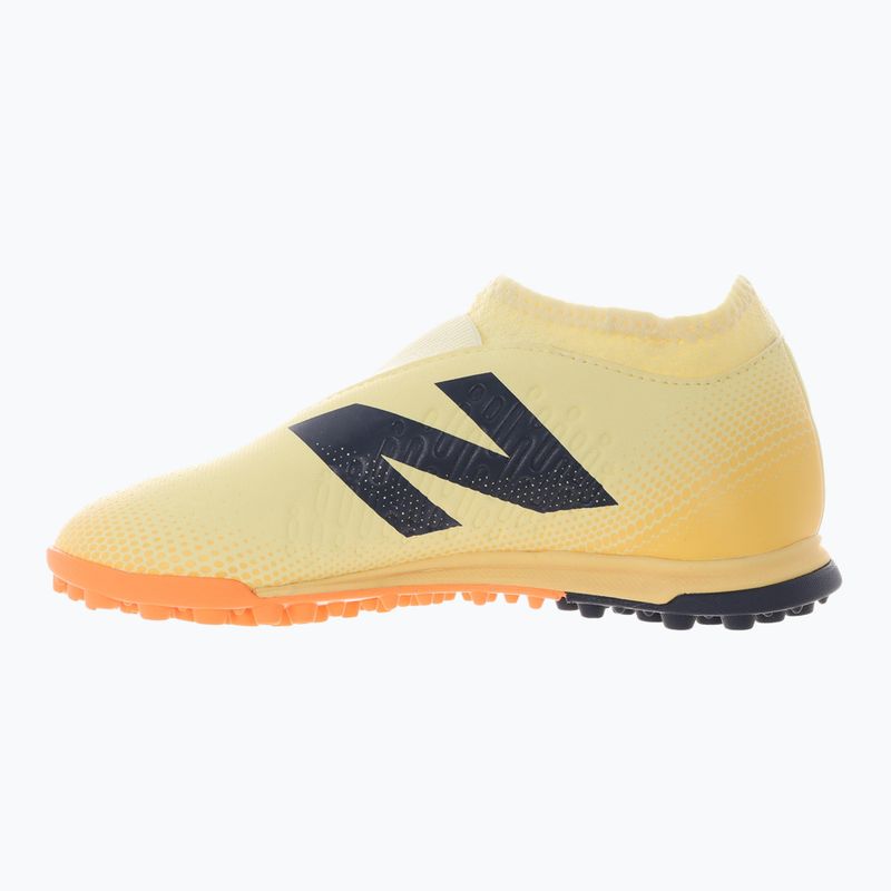 Buty piłkarskie dziecięce New Balance Tekela Magique V4+ Jr TF beige 2