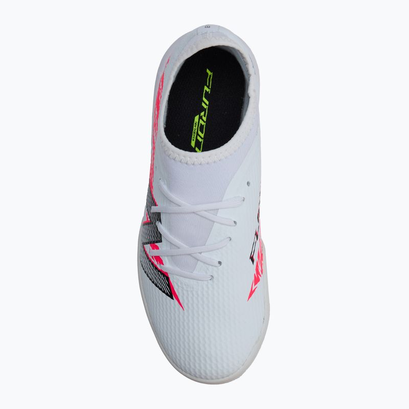 Buty piłkarskie dziecięce New Balance Furon Team V8 Jr TF white 5