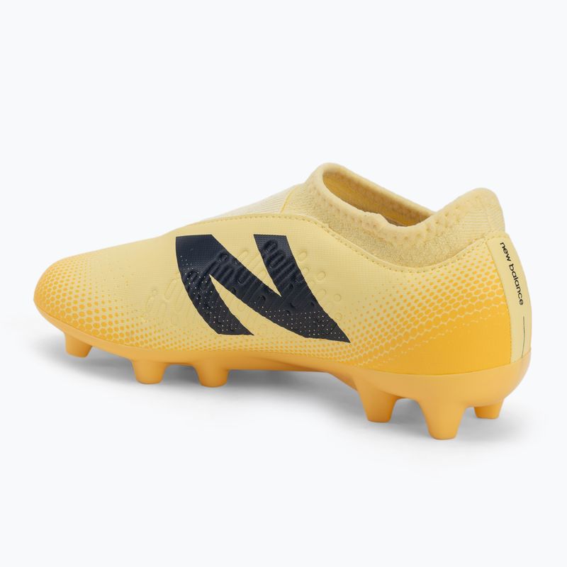Buty piłkarskie dziecięce New Balance Tekela Magique V4+ Jr FG beige 3