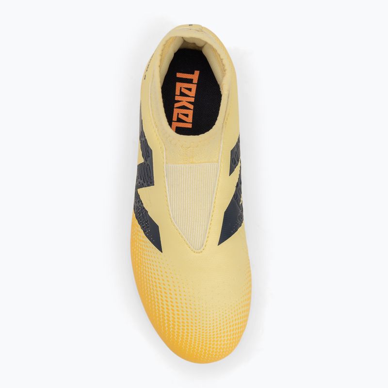 Buty piłkarskie dziecięce New Balance Tekela Magique V4+ Jr FG beige 5