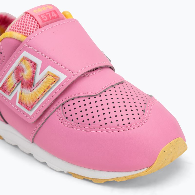 Buty dziecięce New Balance Classic 574's V2 signal pink 7