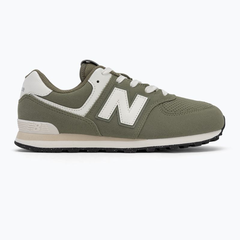 Buty New Balance 574's V1 dark olivine 2