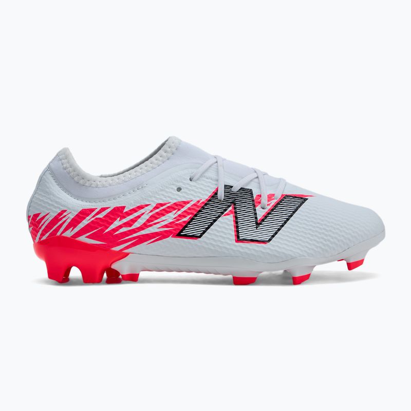 Buty piłkarskie dziecięce New Balance Furon Team V8 Jr FG white 2