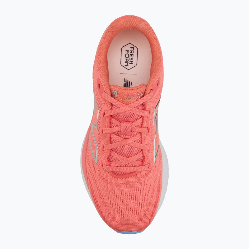Buty do biegania damskie New Balance Fresh Foam 680 v8 sunfade red 5