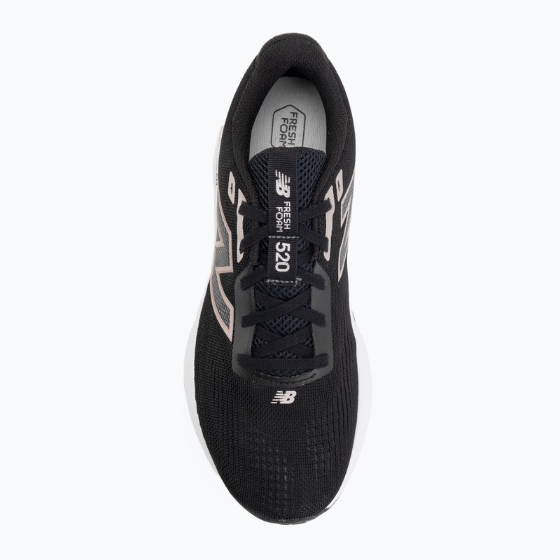 Buty do biegania damskie New Balance Fresh Foam 520's V9 black/castlerock/silver metallic 5