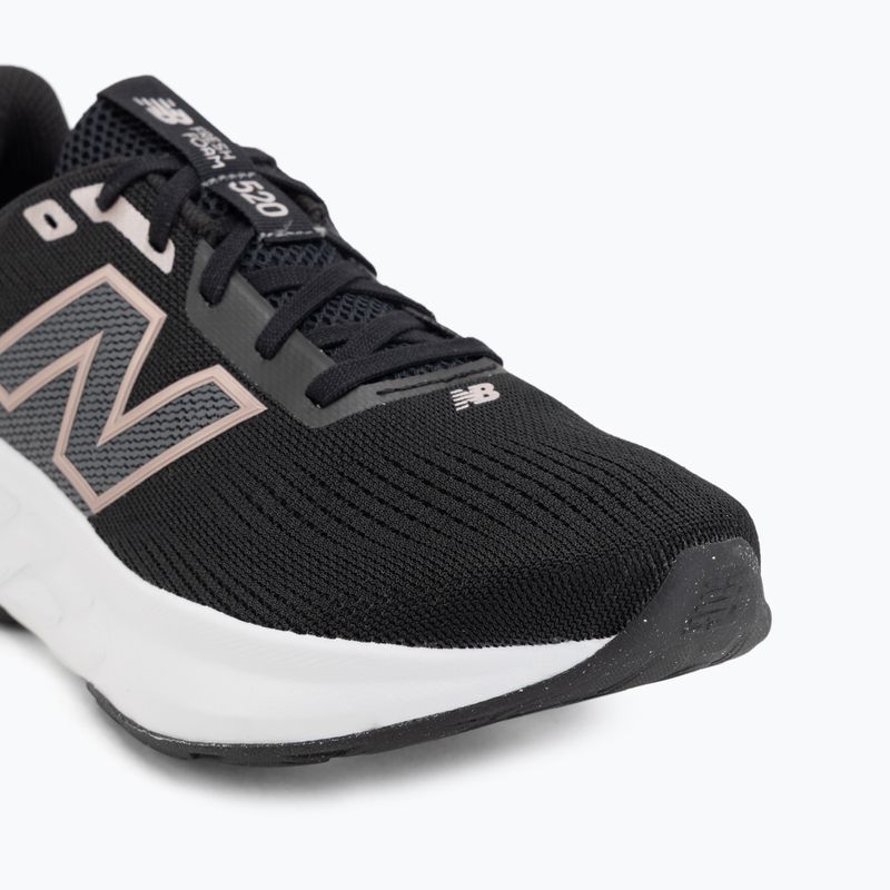 Buty do biegania damskie New Balance Fresh Foam 520's V9 black/castlerock/silver metallic 7