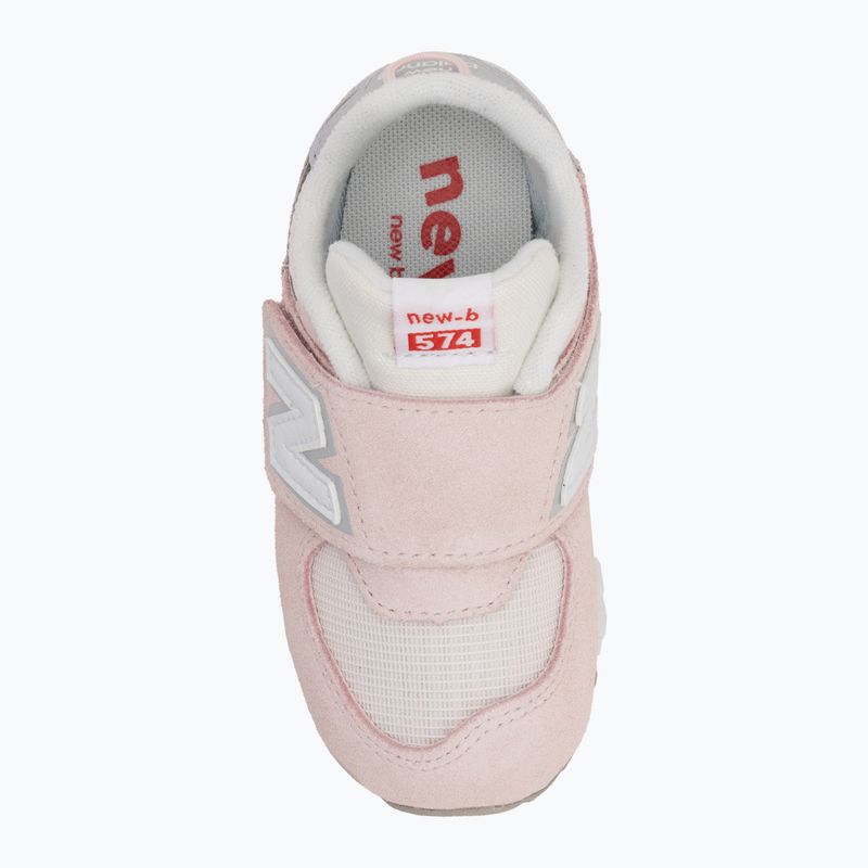 Buty dziecięce New Balance Classic 574's V2 shell pink 5