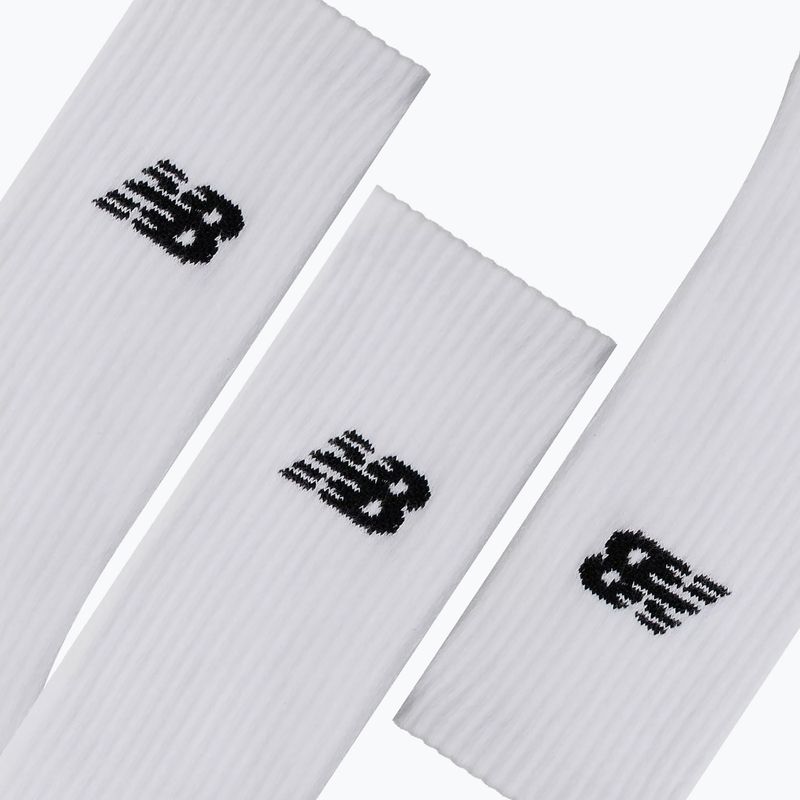 Skarpety New Balance Everyday Crew 3 pary white 3