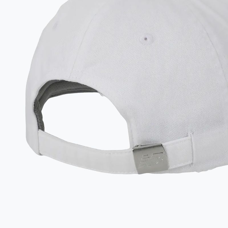 Czapka z daszkiem damska New Balance 6 Panel Class white 3
