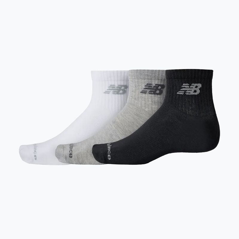 Skarpety New Balance Performance Basic Ankle 3 pary white/silver metallic