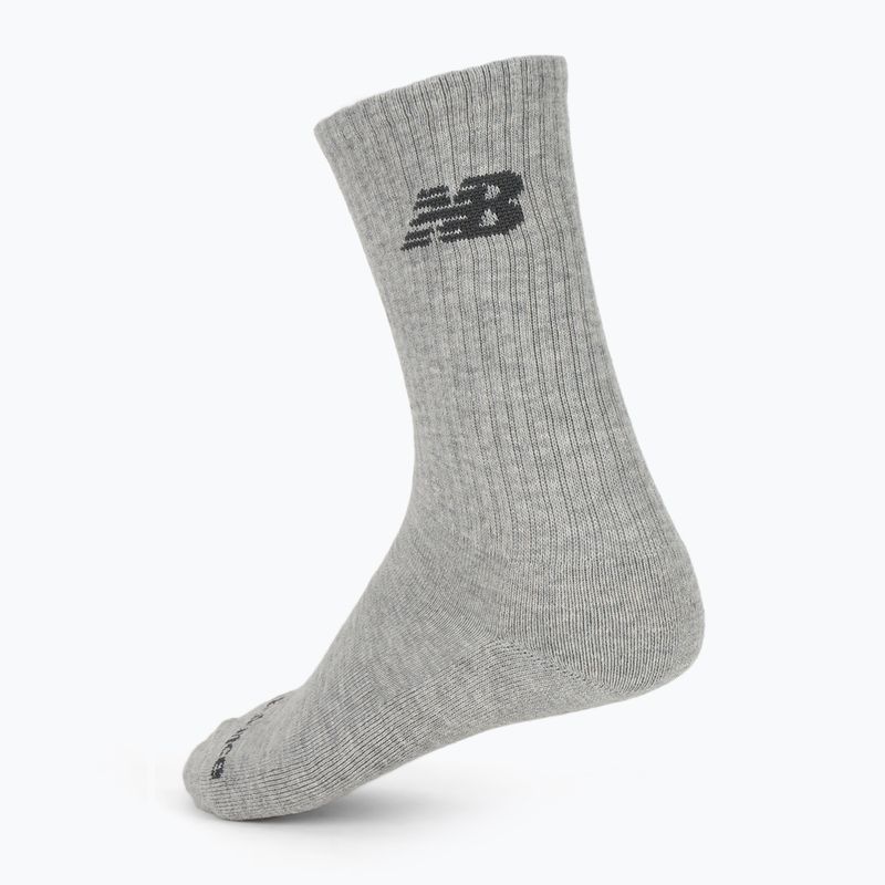 Skarpety New Balance Performance Basic Crew 3 Pack white multi 5