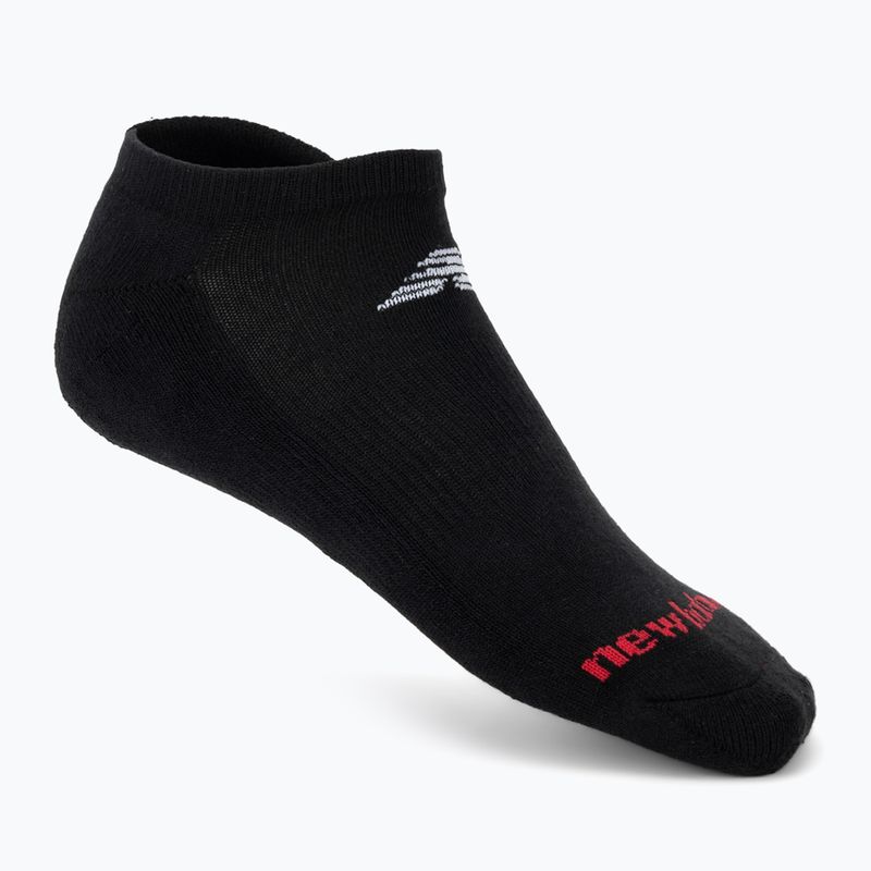 Skarpety New Balance Everyday No Show 6 par black/white 2