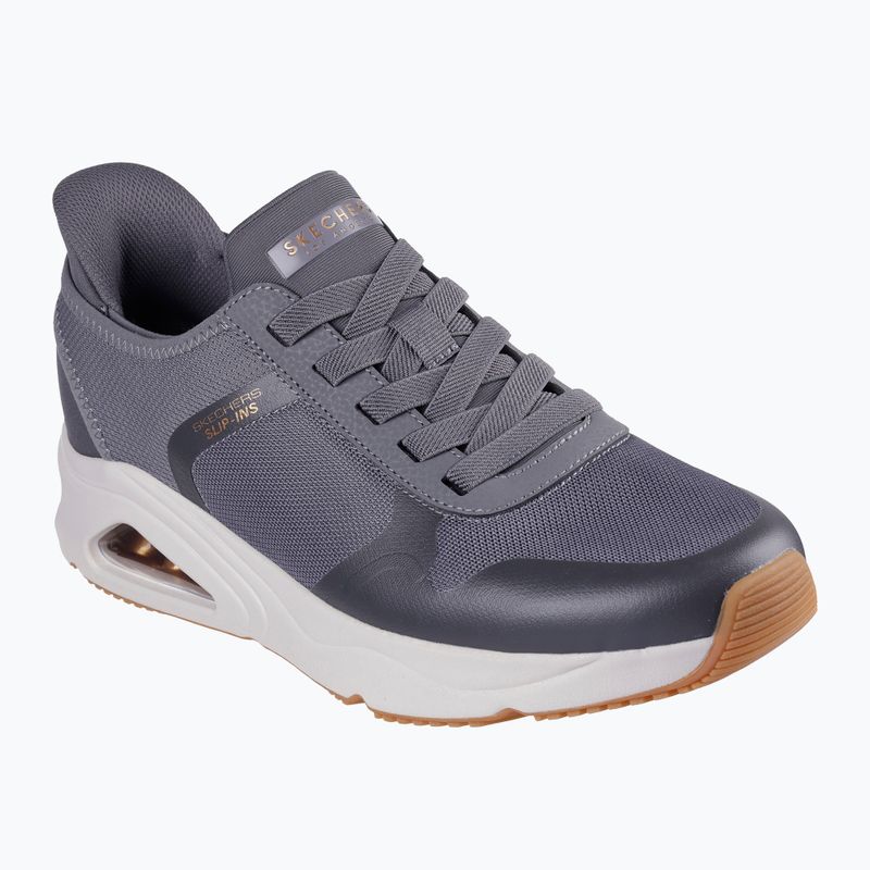 Buty męskie SKECHERS Uno Tres-Air Necessairy Comfort charcoal