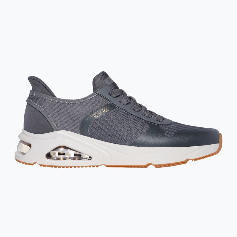 Buty męskie SKECHERS Uno Tres-Air Necessairy Comfort charcoal 2