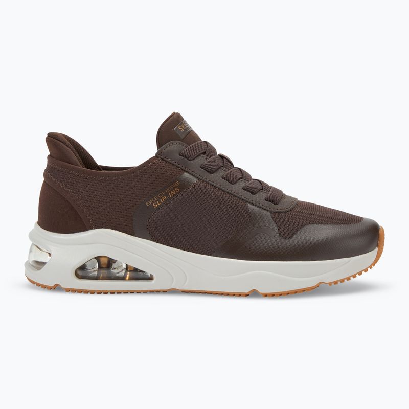 Buty męskie SKECHERS Uno Tres-Air Necessairy Comfort chocolate 2