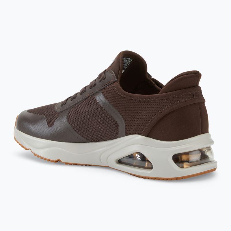 Buty męskie SKECHERS Uno Tres-Air Necessairy Comfort chocolate 3