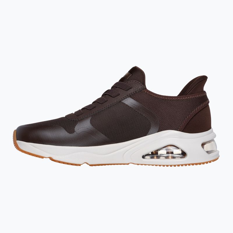 Buty męskie SKECHERS Uno Tres-Air Necessairy Comfort chocolate 10