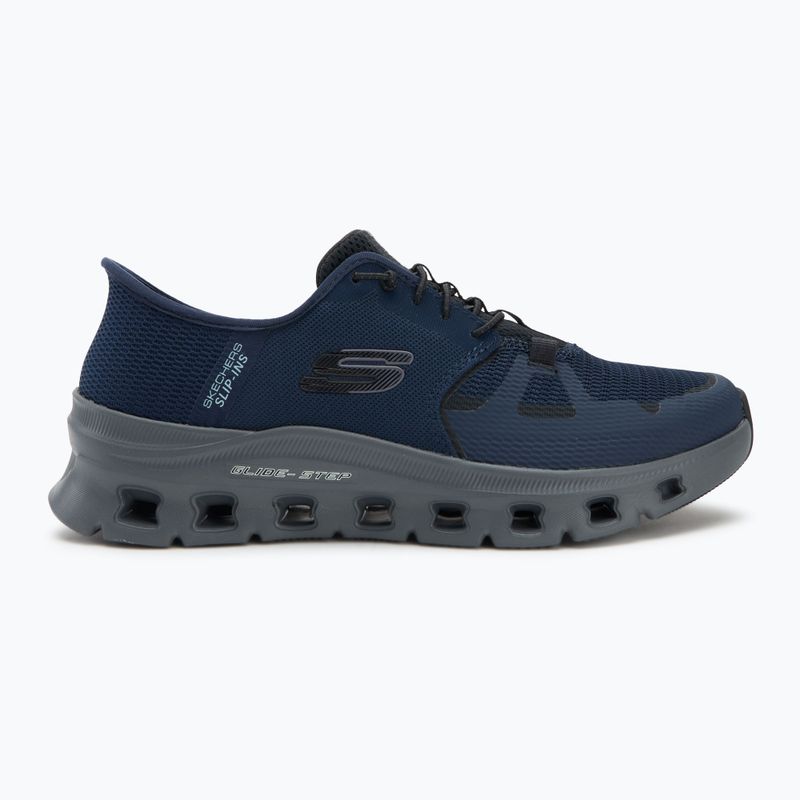 Buty męskie SKECHERS Glide-Step Pro navy/charcoal 2