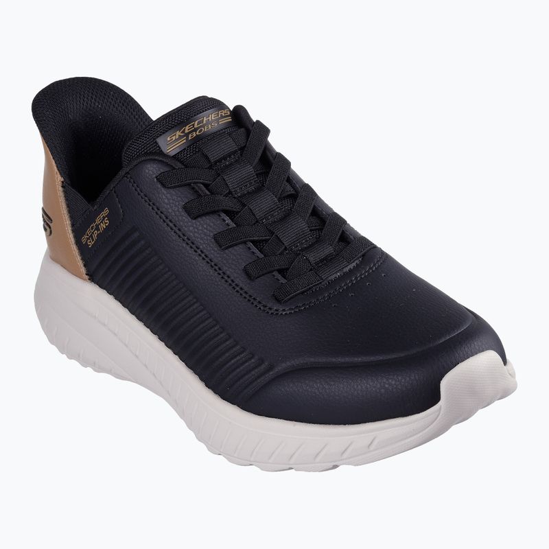 Buty męskie SKECHERS Bobs Squad Chaos Heel Preferred black 8