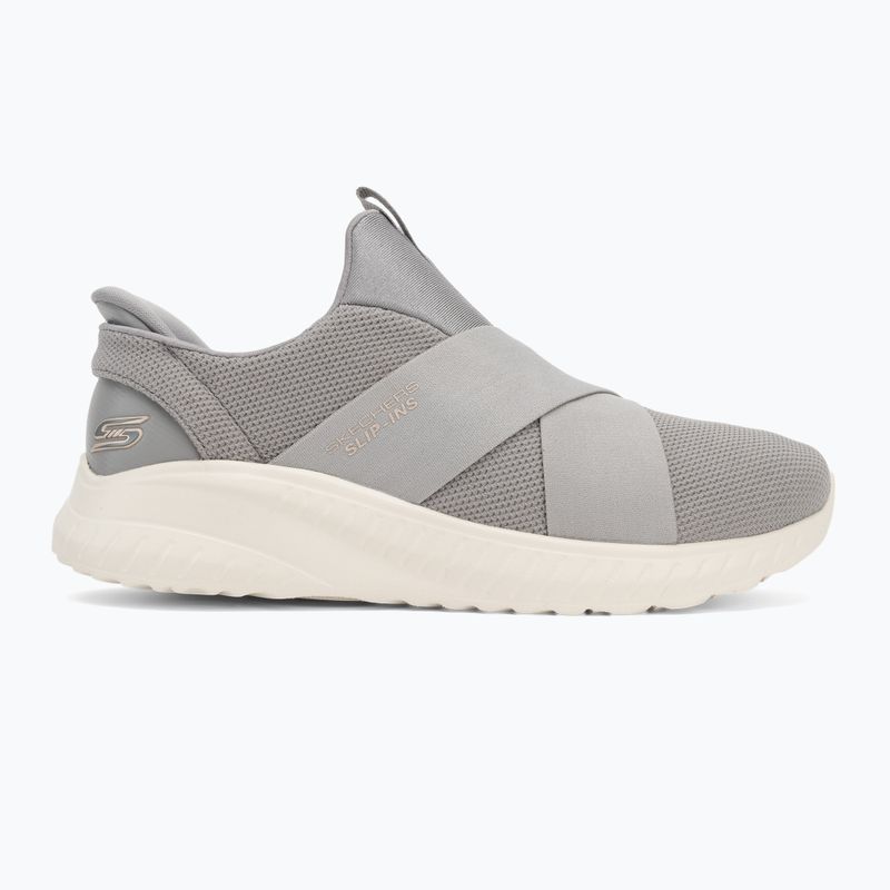 Buty damskie SKECHERS Bobs Squad Chaos Your Moment gray 2